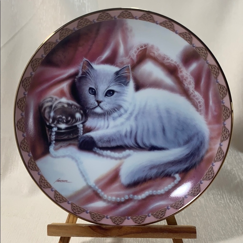 “Tabitha On Taffeta”  Ron Iverson Collector Plate